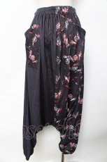 画像2: NieR CLOTHING / 4ZIP　サルエルパンツ F 黒 Y-25-10-13-154-PU-PA-SZ-ZI (2)