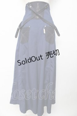 画像2: Rozen Kavalier / プリーツ袴ワイドパンツ  紺 Y-25-10-13-158-OO-PA-SZ-ZY