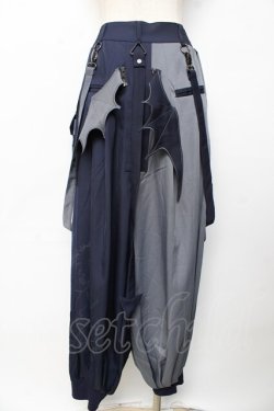 画像2: Ozz conte / attack mode パンツ  紺×グレー Y-25-10-13-168-OO-PA-SZ-ZY