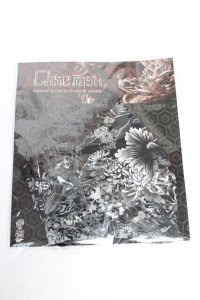 Qutie Frash / ファッションマスク《金魚和柄》  黒 Y-25-10-13-003-QU-ZA-SZ-ZY