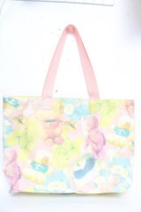 Candy Stripper / トートバッグ  くま柄 Y-25-10-13-004-PU-BG-SZ-ZT501
