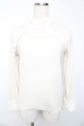axes femme / ファースタンドインナープルオーバー  生成り Y-25-10-13-027-AX-TO-SZ-ZY