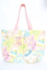 画像2: 【SALE】Candy Stripper / トートバッグ  くま柄 Y-25-10-13-004-PU-BG-SZ-ZT501 (2)