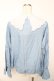 画像2: axes femme / ビッグ襟ブラウス M サックス Y-25-10-13-040-AX-BL-SZ-ZY (2)
