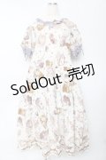 PINK HOUSE / フィフティバイオレッツプリントワンピース F アイボリー Y-25-10-15-025-LO-OP-SZ-ZY