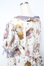 画像6: PINK HOUSE / フィフティバイオレッツプリントワンピース F アイボリー Y-25-10-15-025-LO-OP-SZ-ZY (6)
