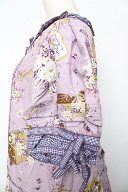 画像5: PINK HOUSE / フィフティバイオレッツプリントワンピース F ラベンダー Y-25-10-15-026-LO-OP-SZ-ZY