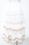 画像2: PINK HOUSE / ドイリーレース使いスカート F 白 Y-25-10-15-032-LO-SK-SZ-ZY (2)