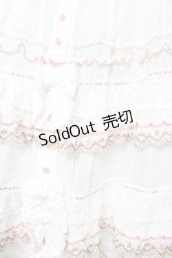 画像3: PINK HOUSE / ドイリーレース使いスカート F 白 Y-25-10-15-032-LO-SK-SZ-ZY