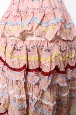 画像3: PINK HOUSE / le langage des fleurs ptスカート F ピンク Y-25-10-15-034-LO-SK-SZ-ZY