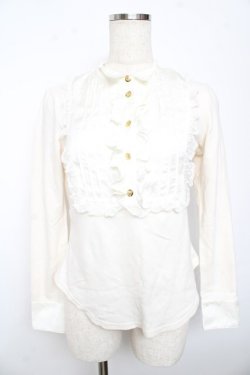 画像1: Angelic Pretty / 素敵なタキシードカットソー  アイボリー Y-25-10-15-037-AP-TO-SZ-ZY