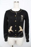 Angelic Pretty / Cirque du L'Etoileニットカーディガン  黒 Y-25-10-15-041-AP-TO-SZ-ZY