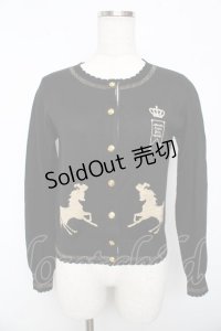 Angelic Pretty / Cirque du L'Etoileニットカーディガン  黒 Y-25-10-15-041-AP-TO-SZ-ZY