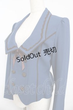 画像3: Innocent World / フルールジャケット（2023） L ネイビー Y-25-10-15-046-IW-JA-AS-ZY