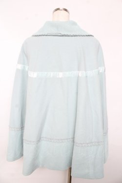 画像2: Angelic Pretty / Velvet Ribbonケープ  サックス Y-25-10-15-047-AP-TO-SZ-ZY