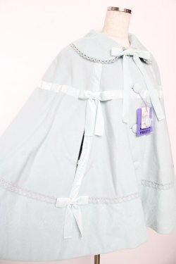 画像3: Angelic Pretty / Velvet Ribbonケープ  サックス Y-25-10-15-047-AP-TO-SZ-ZY