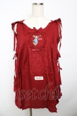 PINK HOUSE / PETER RABBIT TABLIER F 赤 Y-25-10-15-007-LO-TO-SZ-ZY