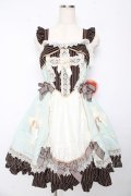 BABY,THE STARS SHINE BRIGHT / Margarethaジャンパースカート  ミント Y-25-10-15-053-BA-OP-SZ-ZY