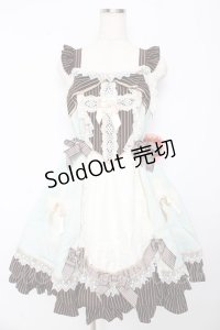 BABY,THE STARS SHINE BRIGHT / Margarethaジャンパースカート  ミント Y-25-10-15-053-BA-OP-SZ-ZY