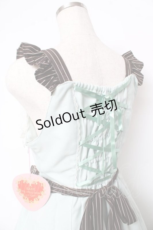 画像5: BABY,THE STARS SHINE BRIGHT / Margarethaジャンパースカート  ミント Y-25-10-15-053-BA-OP-SZ-ZY (5)