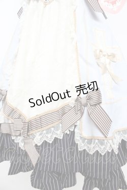 画像4: BABY,THE STARS SHINE BRIGHT / Margarethaジャンパースカート  サックス Y-25-10-15-054-BA-OP-SZ-ZY