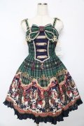 Angelic Pretty / Cirque du L'Etoileナポレオンジャンパースカート  グリーン Y-25-10-15-055-AP-OP-SZ-ZY