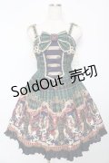 Angelic Pretty / Cirque du L'Etoileナポレオンジャンパースカート  グリーン Y-25-10-15-055-AP-OP-SZ-ZY