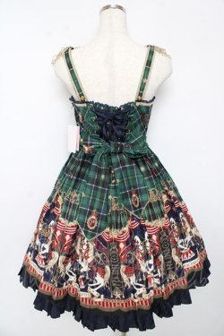 画像2: Angelic Pretty / Cirque du L'Etoileナポレオンジャンパースカート  グリーン Y-25-10-15-055-AP-OP-SZ-ZY