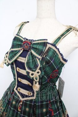 画像3: Angelic Pretty / Cirque du L'Etoileナポレオンジャンパースカート  グリーン Y-25-10-15-055-AP-OP-SZ-ZY