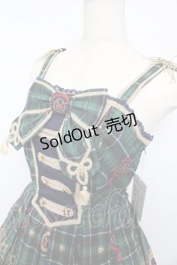 画像3: Angelic Pretty / Cirque du L'Etoileナポレオンジャンパースカート  グリーン Y-25-10-15-055-AP-OP-SZ-ZY