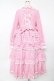 画像2: BABY,THE STARS SHINE BRIGHT / Sweet Gingham Dollロングワンピース  ピンク Y-25-10-15-058-BA-OP-SZ-ZY (2)