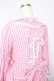 画像6: BABY,THE STARS SHINE BRIGHT / Sweet Gingham Dollロングワンピース  ピンク Y-25-10-15-058-BA-OP-SZ-ZY