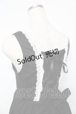 画像5: BABY,THE STARS SHINE BRIGHT / レースフリルジャンパースカート  黒 Y-25-10-15-061-BA-OP-AS-ZY