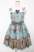 Angelic Pretty / 幸運の鍵ジャンパースカート  ミント Y-25-10-15-065-AP-OP-SZ-ZY