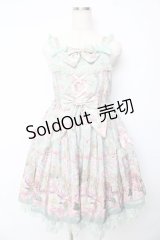 Angelic Pretty / Rose Museumジャンパースカート  ミント Y-25-10-15-066-AP-OP-SZ-ZY