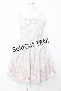 Angelic Pretty / Rose Museumジャンパースカート  ミント Y-25-10-15-066-AP-OP-SZ-ZY