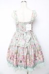 画像2: Angelic Pretty / Rose Museumジャンパースカート  ミント Y-25-10-15-066-AP-OP-SZ-ZY (2)