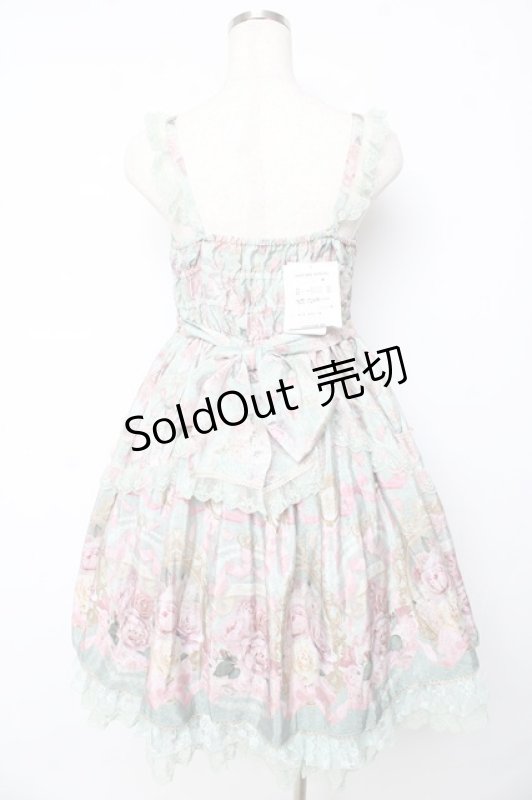 画像2: Angelic Pretty / Rose Museumジャンパースカート  ミント Y-25-10-15-066-AP-OP-SZ-ZY (2)