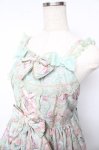 画像3: Angelic Pretty / Rose Museumジャンパースカート  ミント Y-25-10-15-066-AP-OP-SZ-ZY (3)