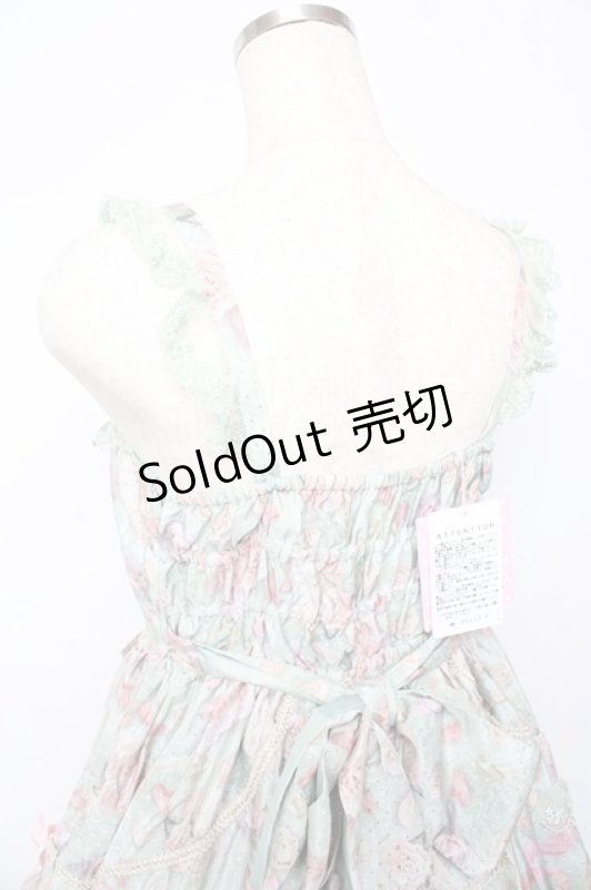 画像5: Angelic Pretty / Rose Museumジャンパースカート  ミント Y-25-10-15-066-AP-OP-SZ-ZY (5)