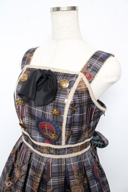画像3: Angelic Pretty / Antique Crownジャンパースカート  グレー Y-25-10-15-067-AP-OP-AS-ZY