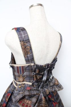 画像5: Angelic Pretty / Antique Crownジャンパースカート  グレー Y-25-10-15-067-AP-OP-AS-ZY
