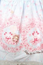 画像4: BABY,THE STARS SHINE BRIGHT / SA KU RAくみゃちゃん柄ジャンパースカートII  サックス Y-25-10-15-068-BA-OP-SZ-ZY (4)
