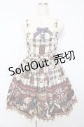 Angelic Pretty / British Bearジャンパースカート  オフ Y-25-10-15-069-AP-OP-SZ-ZY