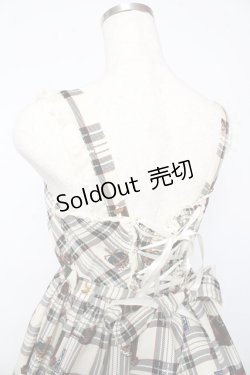 画像5: Angelic Pretty / British Bearジャンパースカート  オフ Y-25-10-15-069-AP-OP-SZ-ZY