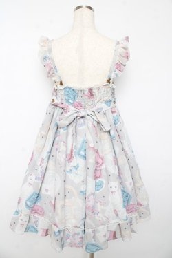 画像2: Angelic Pretty / My Favorite Roomジャンパースカート  グレー Y-25-10-15-070-AP-OP-AS-ZY