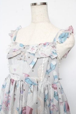 画像3: Angelic Pretty / My Favorite Roomジャンパースカート  グレー Y-25-10-15-070-AP-OP-AS-ZY