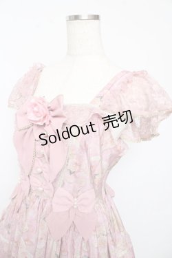 画像3: Angelic Pretty / Rose Museumティアードジャンパースカート  ピンク Y-25-10-15-071-AP-OP-SZ-ZY
