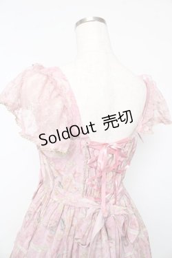 画像5: Angelic Pretty / Rose Museumティアードジャンパースカート  ピンク Y-25-10-15-071-AP-OP-SZ-ZY
