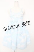 Angelic Pretty / Misty Skyジャンパースカート  サックス Y-25-10-15-072-AP-OP-AS-ZY